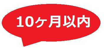 10ヶ月以内